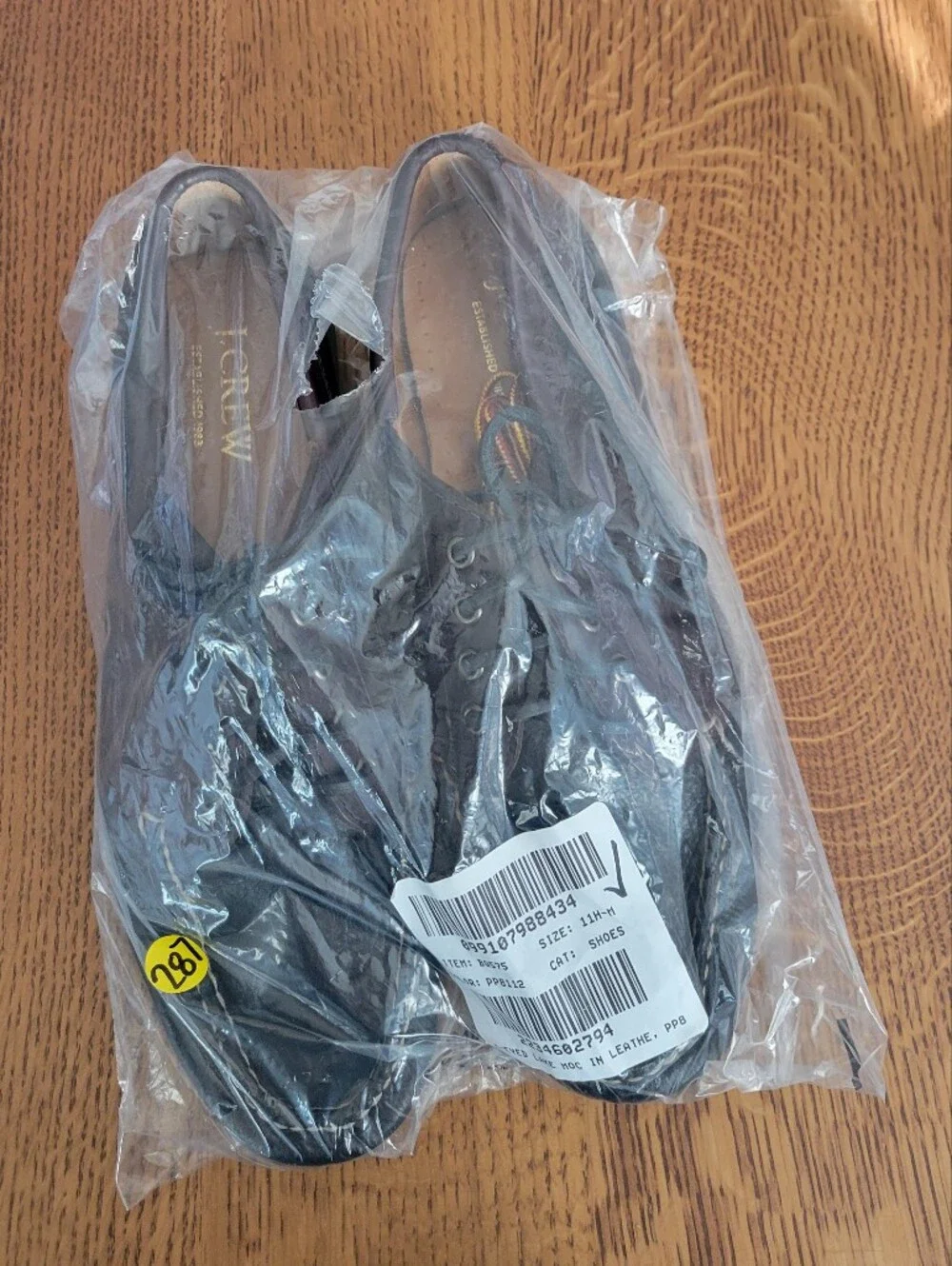 J. Crew Four-eye Lake shoes - Whiskey & Black